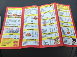 Mr Gyros menu