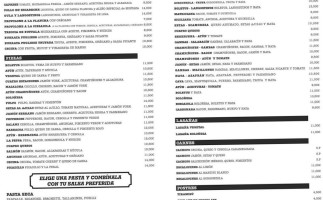 Tratoria La Peppa menu