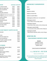 El Torreon Del Miguelete menu