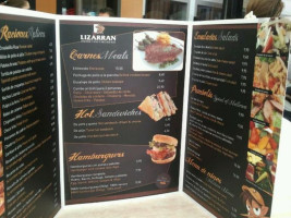 Lizarran menu