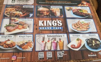 King´s Grand Cafe Santa Susanna food