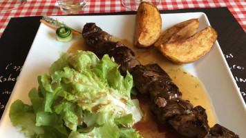 Auberge La Bruyere food