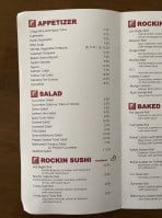 Sushi Kinoya menu