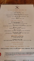 The Smoking Goat menu