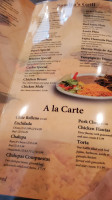 Tink-a-tako #12 Sandra's Mexican Food menu