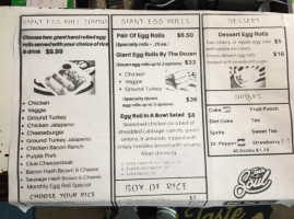 Taste Of Soul Giant Egg Roll menu