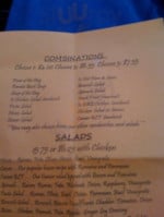 Two Olives Cafe menu