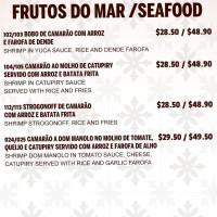 Boteco Do Manolo menu