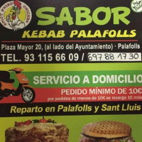Sabor Kebab Palafolls food