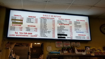 Daily Seafood inside