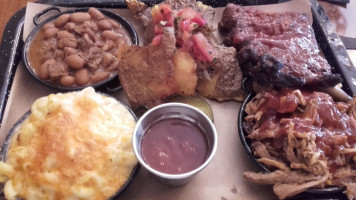 The Garage Smokehouse Barbecue food