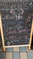 Seafood Junction menu