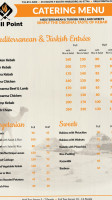Grill Point Mediterranean Cuisine Cafe menu