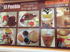 El Pueblo Pupuseria food