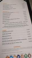 Pan De Millo menu