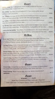 Meomyo's Bayou Cafe menu