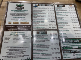 Cheba Hut Toasted Subs menu