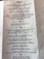 Eight Ball Cafe menu