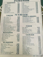 Alazor menu