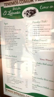 Meson El Labrador menu