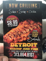 Detroit Shrimp Fish Bbq inside