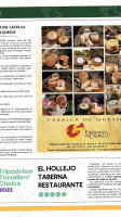 Taberna Restaurante El Hollejo food