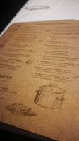 Il Tiramisu menu