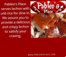 Pableo's Grill food