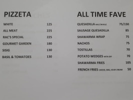 Chelsea's Cafe menu