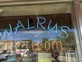 Walrus Ice Cream outside
