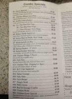 Gyros Express menu