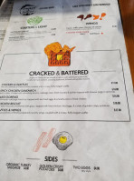 Cracked And Battered menu