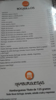 Bibi Txokoa menu