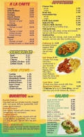 El Molcajete Mexican Grill menu