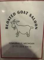 Bloated Goat Saloon food
