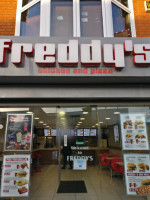 Freddys Chicken inside
