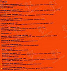 Cappuccinos Springs Mall menu