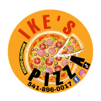 Ike's Pizza inside