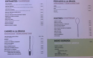 Zubi Xxi menu