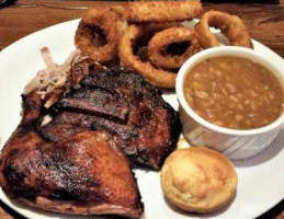 The Bull Barrel Smokehouse Grill food