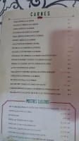 El Cortijo menu