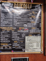 Coffee Shack Brew And Q menu