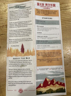 Red River Brewing Company Distillery menu