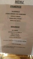 Asador Mi Capricho menu