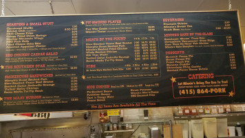 Memphis Minnie's BBQ menu