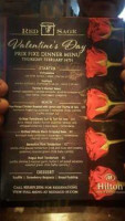 Red Sage Restaurant Bar menu