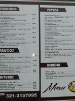 Picaribe 1 menu