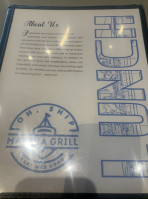 Marina Grill menu