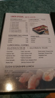 Kasai Sushi Kitchen menu