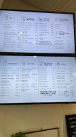 Muse Tea menu